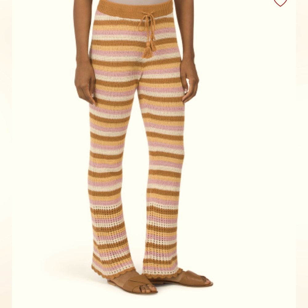 NWT L Space 100% Cotton Knit Cover Pants.